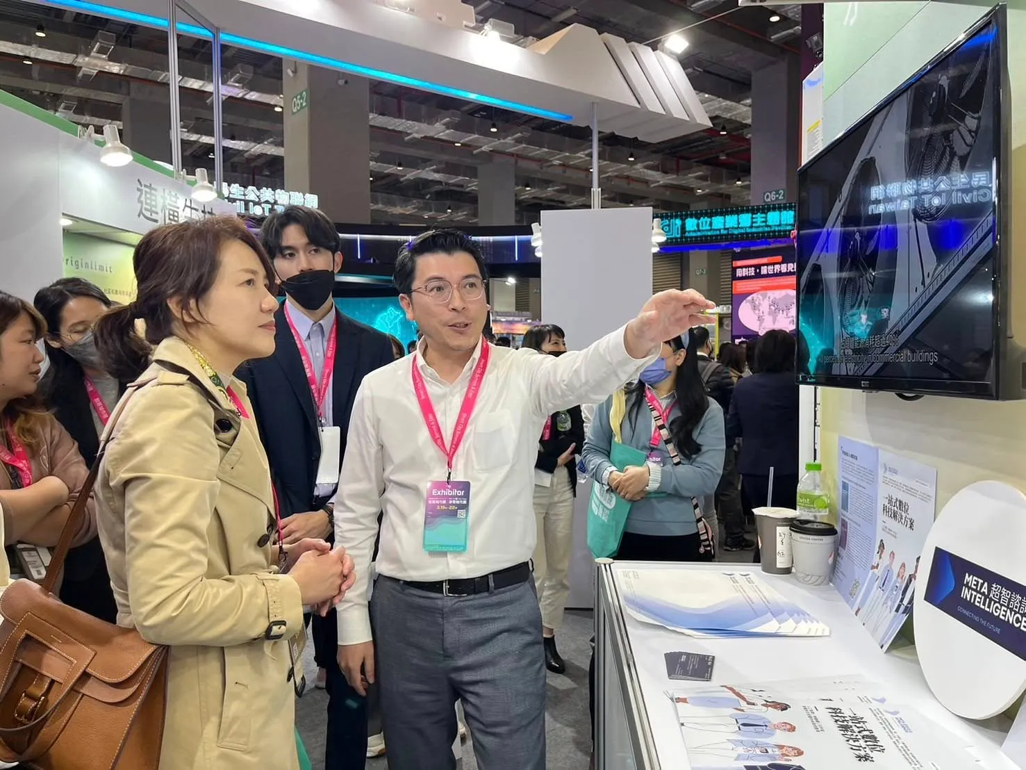 經濟部中小企業署副署長蒞臨會展