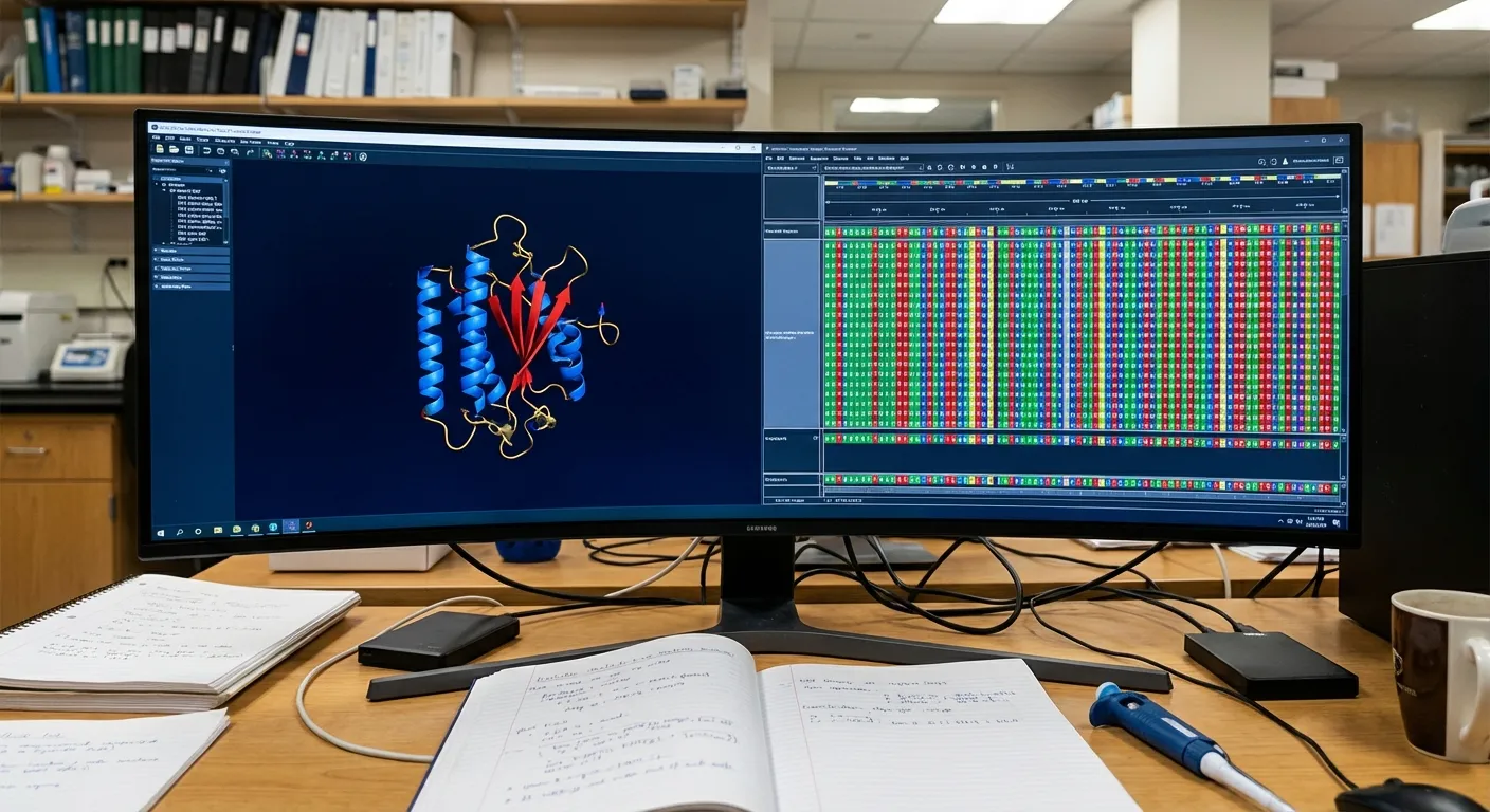蛋白質結構與基因體分析工作站