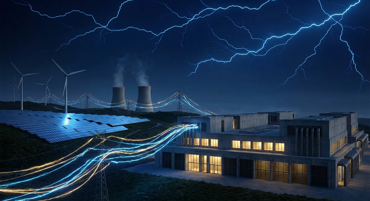 AI 資料中心與再生能源的共存場景