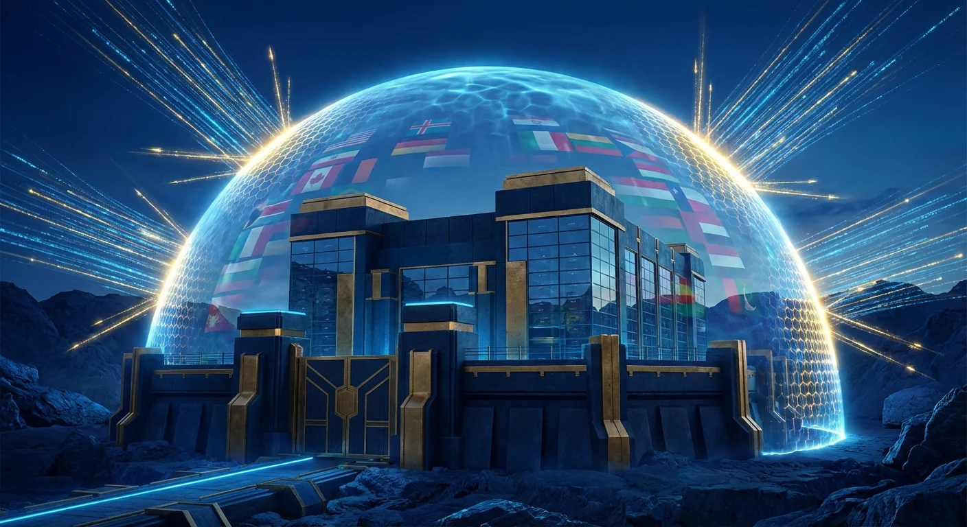 AI 主權與資料在地化架構視覺化