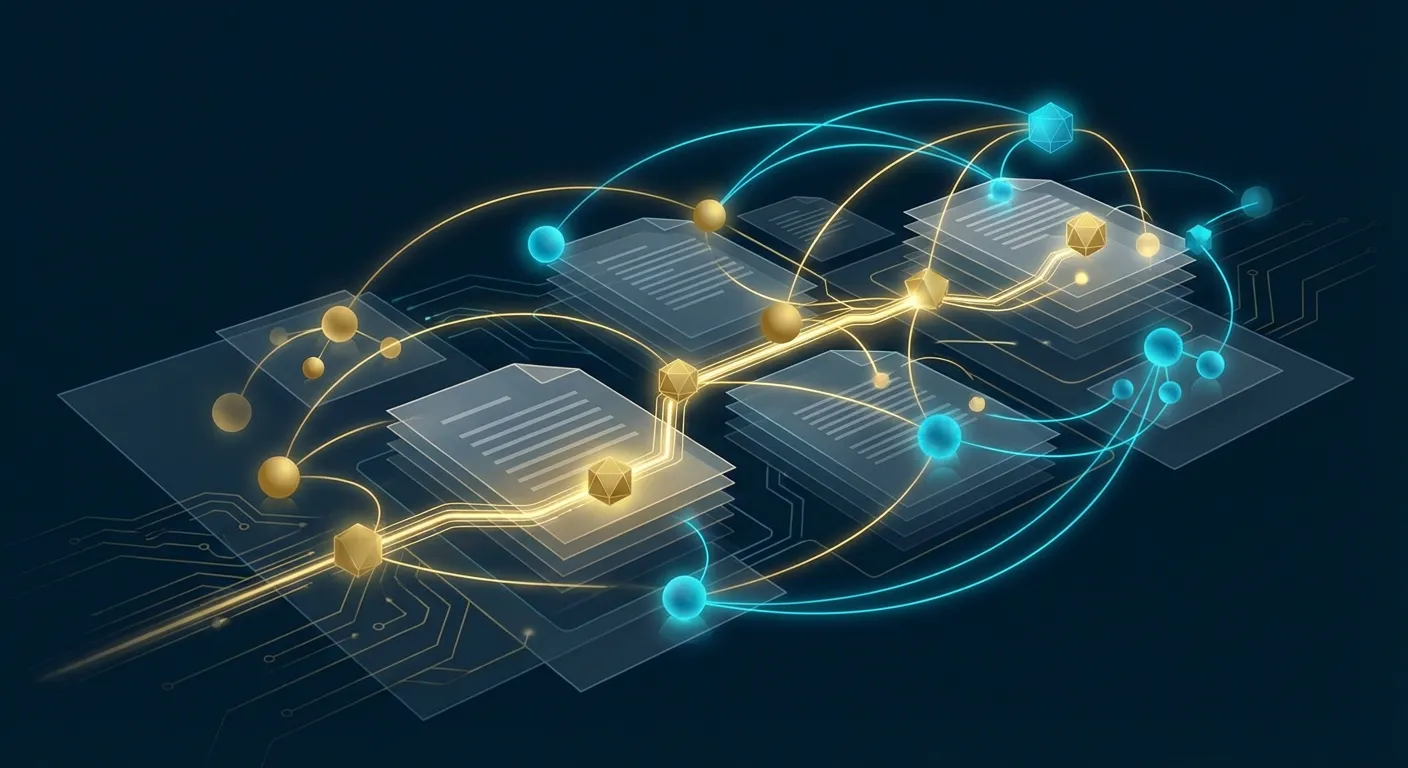 知識圖譜與向量檢索融合的 GraphRAG 架構示意圖