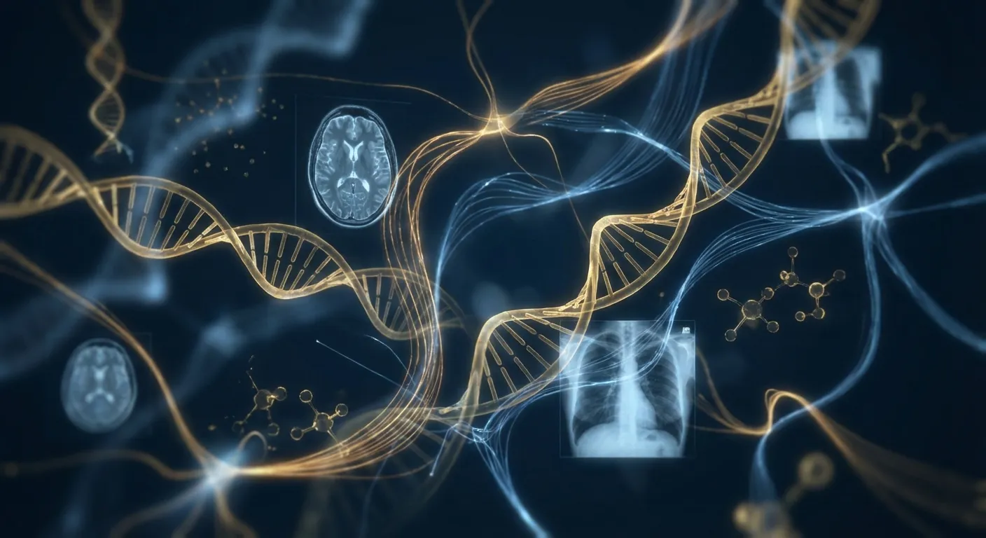 醫療 AI 在影像診斷與藥物發現的多層技術架構