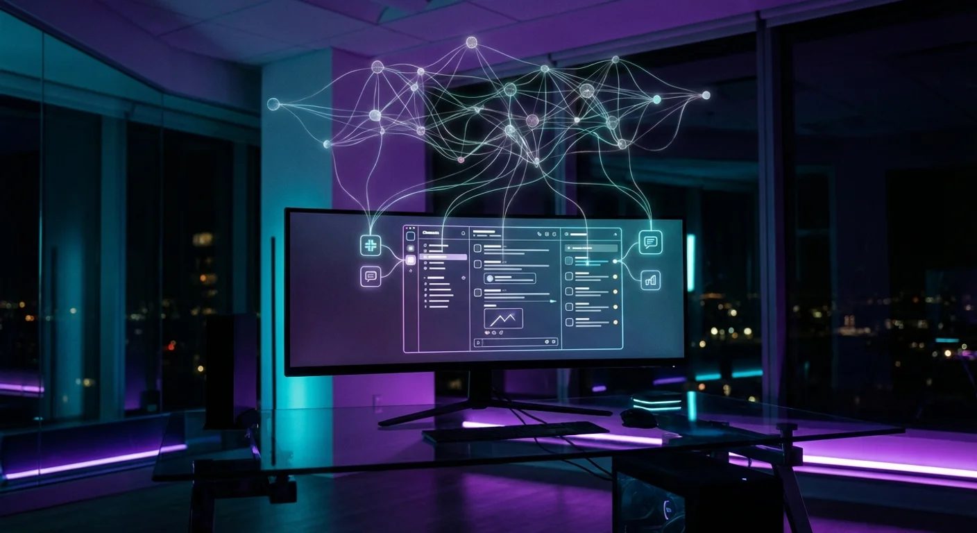 Architecture diagram of OpenClaw integrated with a Slack workspace