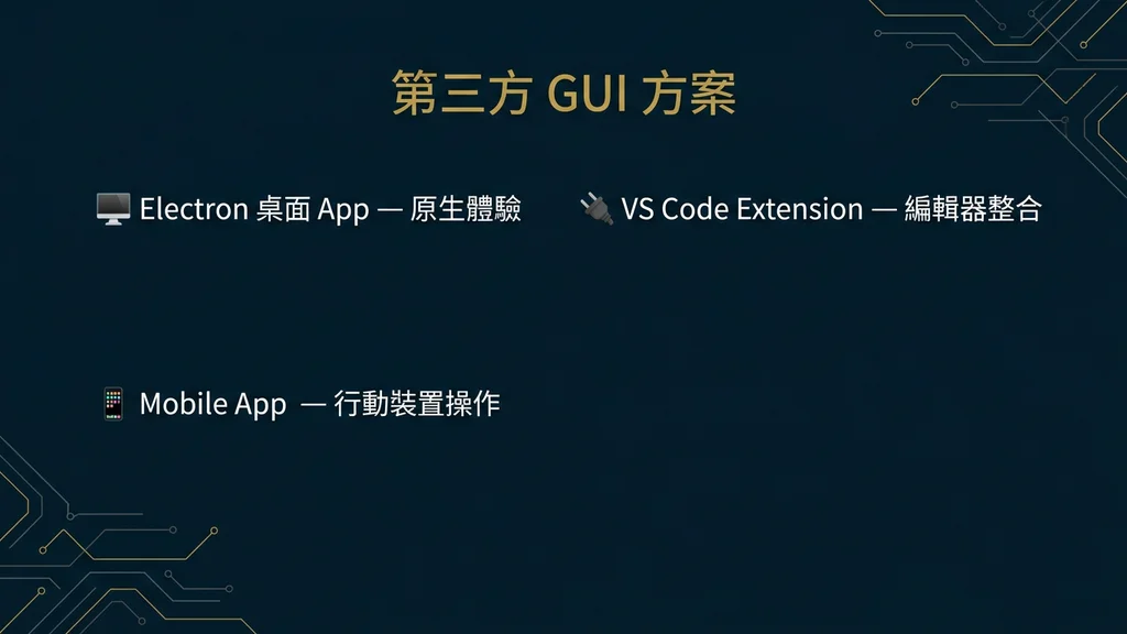 第三方 GUI 方案